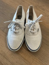 Vintage Vans USA Made White 90s Classic Lace Up 6.5