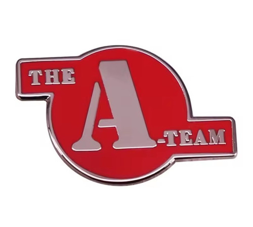 The team enamel metal - the, pin