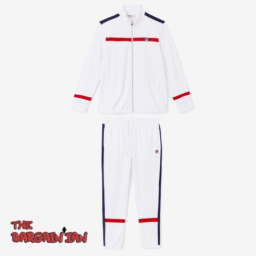 Fila men velour sweatsuit - velour,