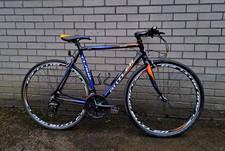 road bike, claude butler, flat