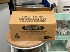 Antique old Ration Packs Full