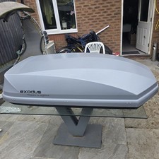 Roof Box Exodus 470L Gray