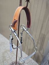 Reinsman Sharon Camarillo Power Hack Flat Leather Noseband  Hackamore #950