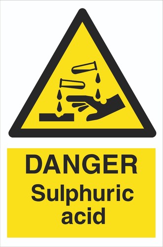 Chemical danger sign - danger,