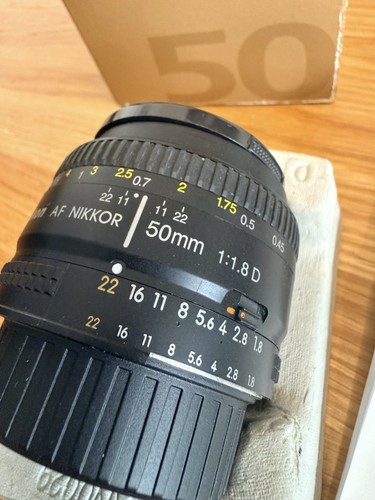 Nikkor 50mm 8d standard - af, f/1.8d