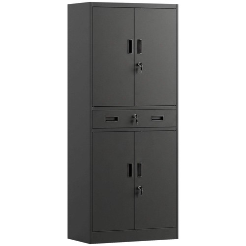 Metal storage cabinet 180cm - metal,