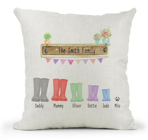 Personalised welly boot - personalised, family