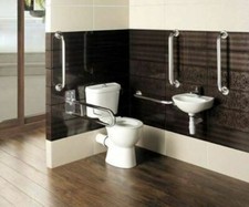 Doc M Pack - Disabled & Easy Access, White, Blue, Stainless Steel or Grey Rails