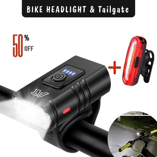 Led mountain bike light usb - bike,