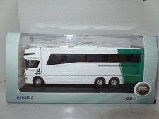 Oxford 76SCA04HB SCA04HB 1/76 OO Scania Topline Horsebox A W Jenkinson Stobart
