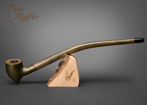 Brog wooden smoking pipe - wooden,