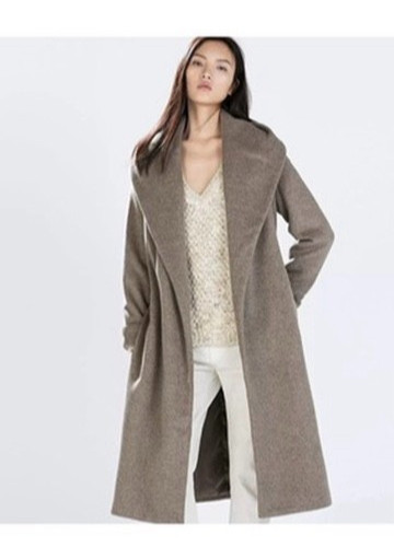 Zara grey wool oversized - zara,