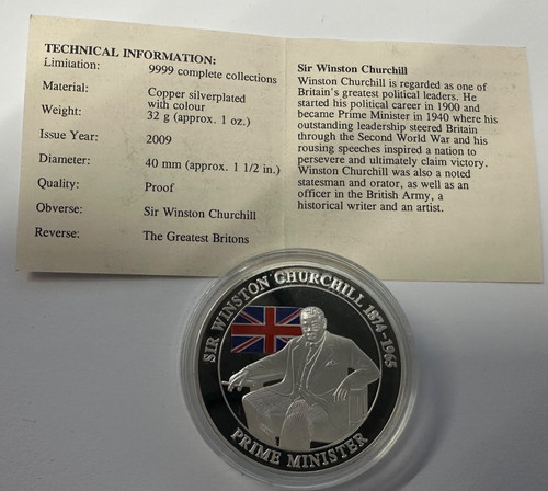 2009 winston churchill coin - churchill,