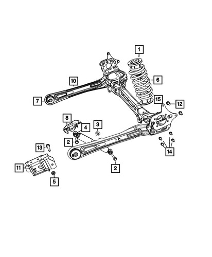 Genuine mopar rear - genuine,