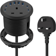 Recessed Power Grommet Socket