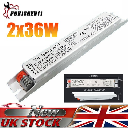 240v 2x36w lamp - 2x36w,