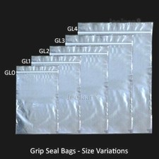 100 x GRIP LOCK SEAL SMALL