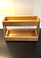 Freestanding Oak Wood Spice