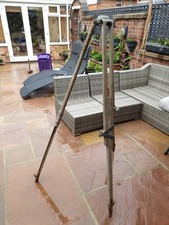 Vintage Wooden Theodolite Surveyor Tripod see description 