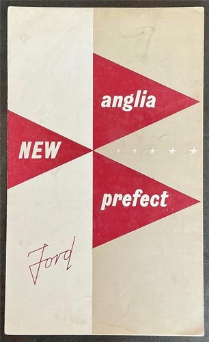 Ford anglia prefect car - &,