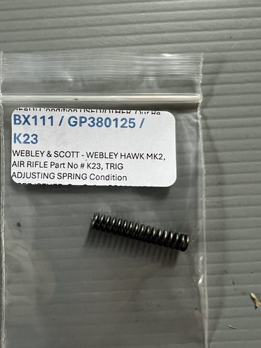 Spare part for webley - part,