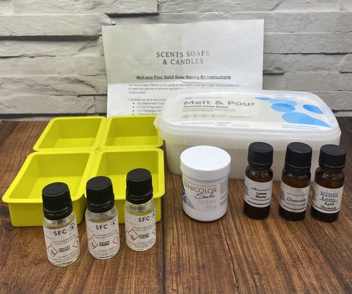 Soap making kit bundle - making,