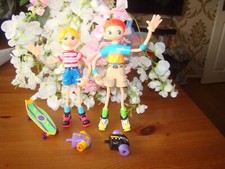 Betty Spaghetti Big Brother and Little Brother Dolls