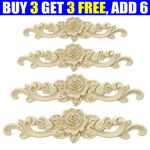 Diy wooden carved applique - carved,