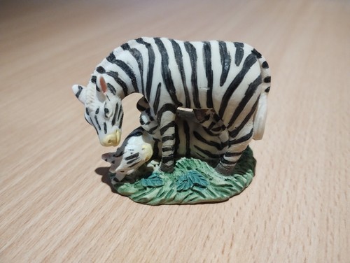 Resin zebra figurine small - zebra,