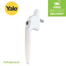 Yale uPVC Universal Window Handle Inline Locking Espag Double Glazing White