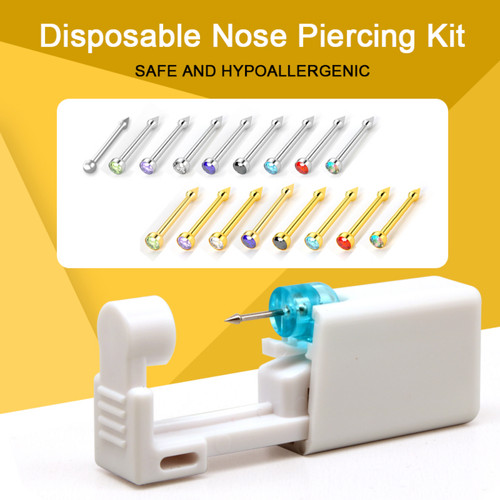 Disposable nose piercing kits - disposable,
