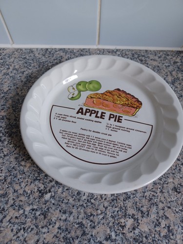 Apple pie baking dish round - pie,