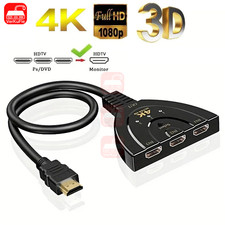 4K 3 PORT HDMI SPLITTER CABLE