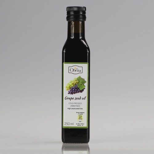 Raw grape seed oil - raw,