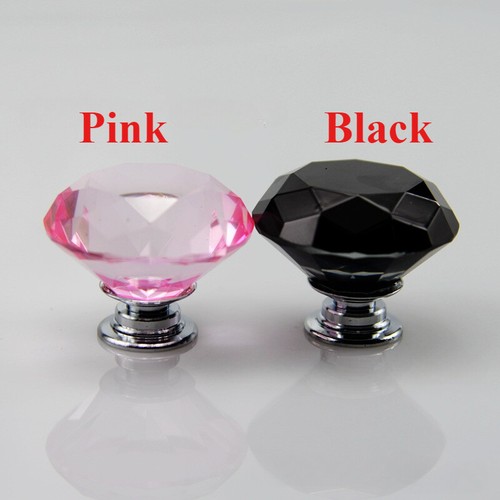 10pcs crystal door knobs - ,