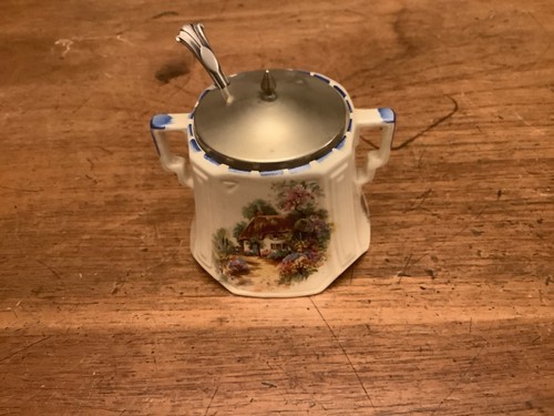 Vintage jam sugar pot - jam, /jam