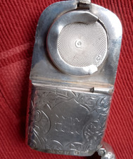 antique silver sovereign vesta