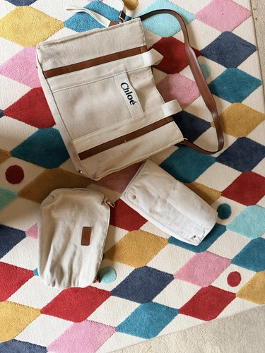 Chloé canvas leather baby - canvas,