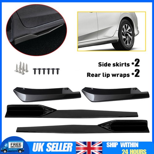 New car side skirt extension - skirt,