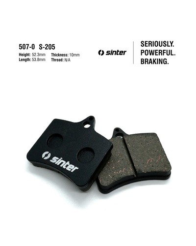 Sinter kart brake pads - , s-205