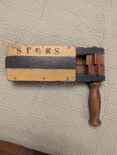 Spurs vintage wooden football - spurs,