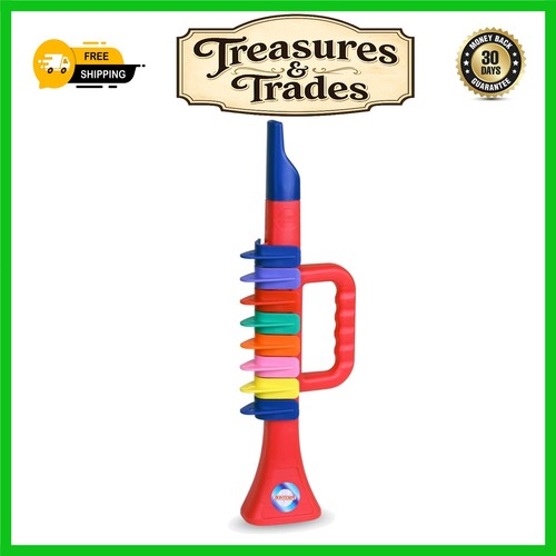 Colorful kids toy trumpet - colorful,