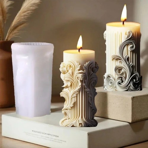 Blooming lily flower relief - blooming,