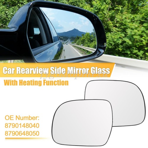 Pair wing side heated mirror - side,