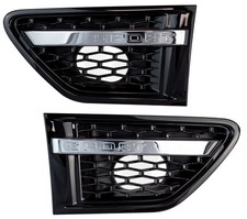 Chrome Black side vents for