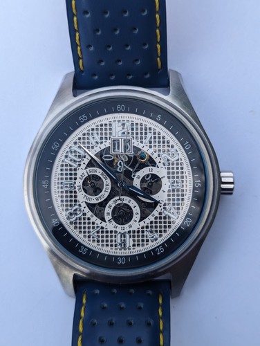 Mens parnis day - day/date, automatic
