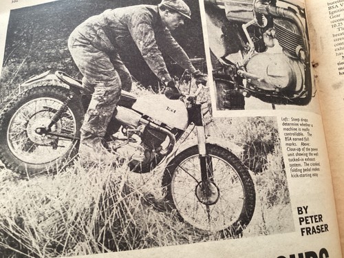 Bsa bantam trials - bantam, 1967