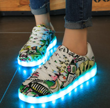 Flashing Trainers Led Light Up