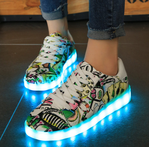 Flashing trainers led light - flashing,