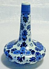 Vintage Small Blue White Delft